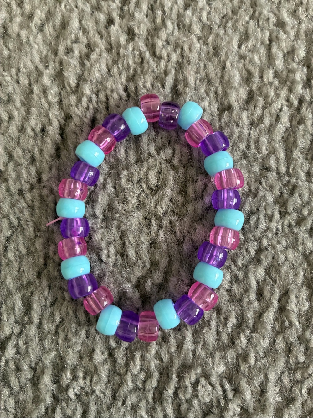 Pony bead bracelet